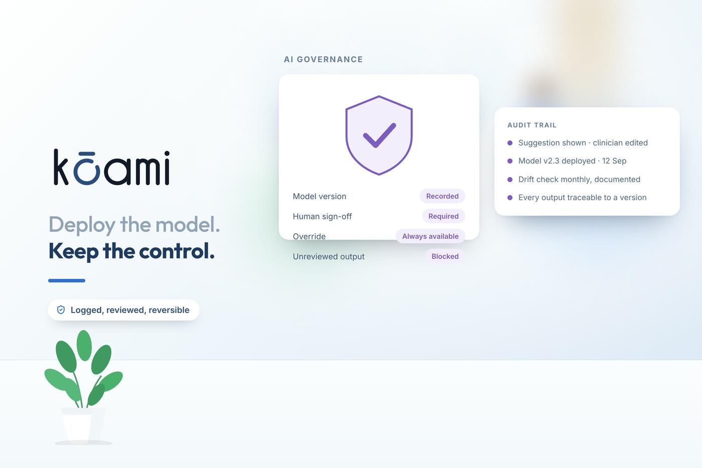 Putting AI in a Hospital Without Losing Control of It — Clinical AI | Kōami