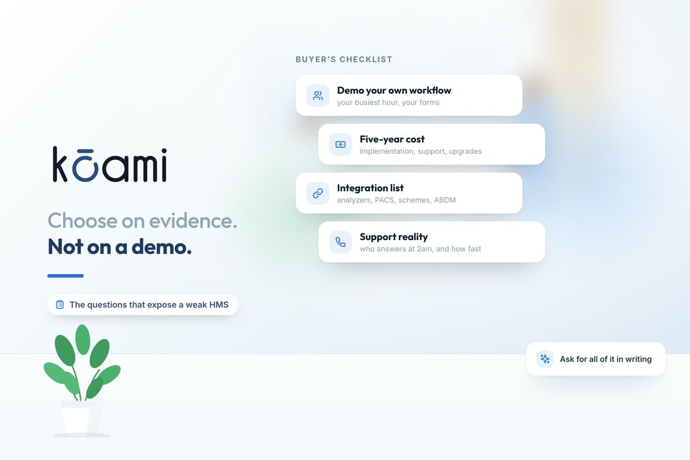 How to Choose the Right Hospital Management System (HMS) in 2026 — Product | Kōami