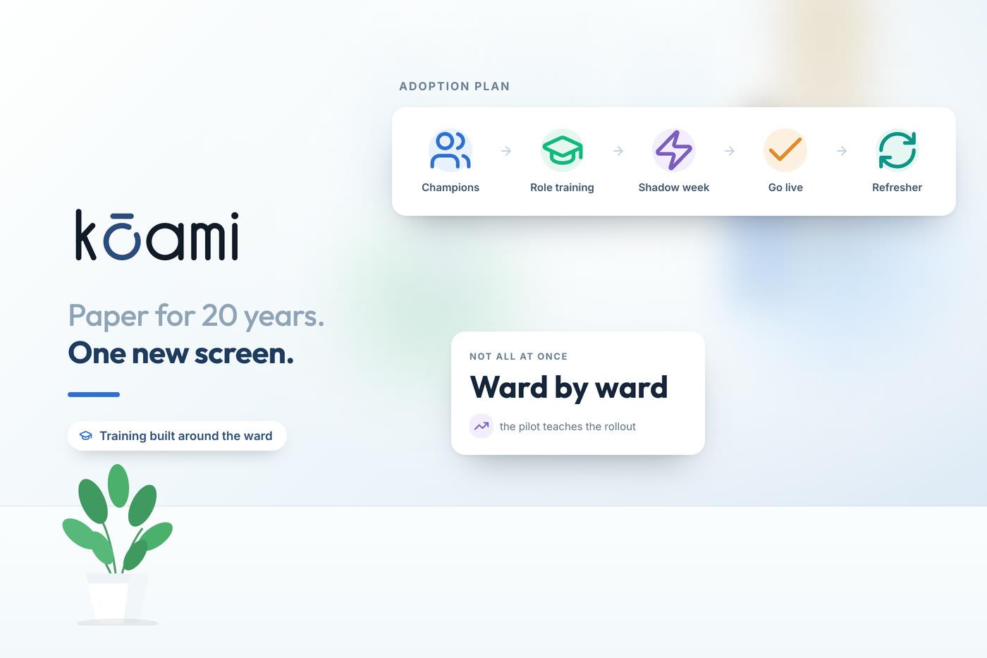 Training Staff Who Have Used Paper for Twenty Years — Workforce Operations | Kōami