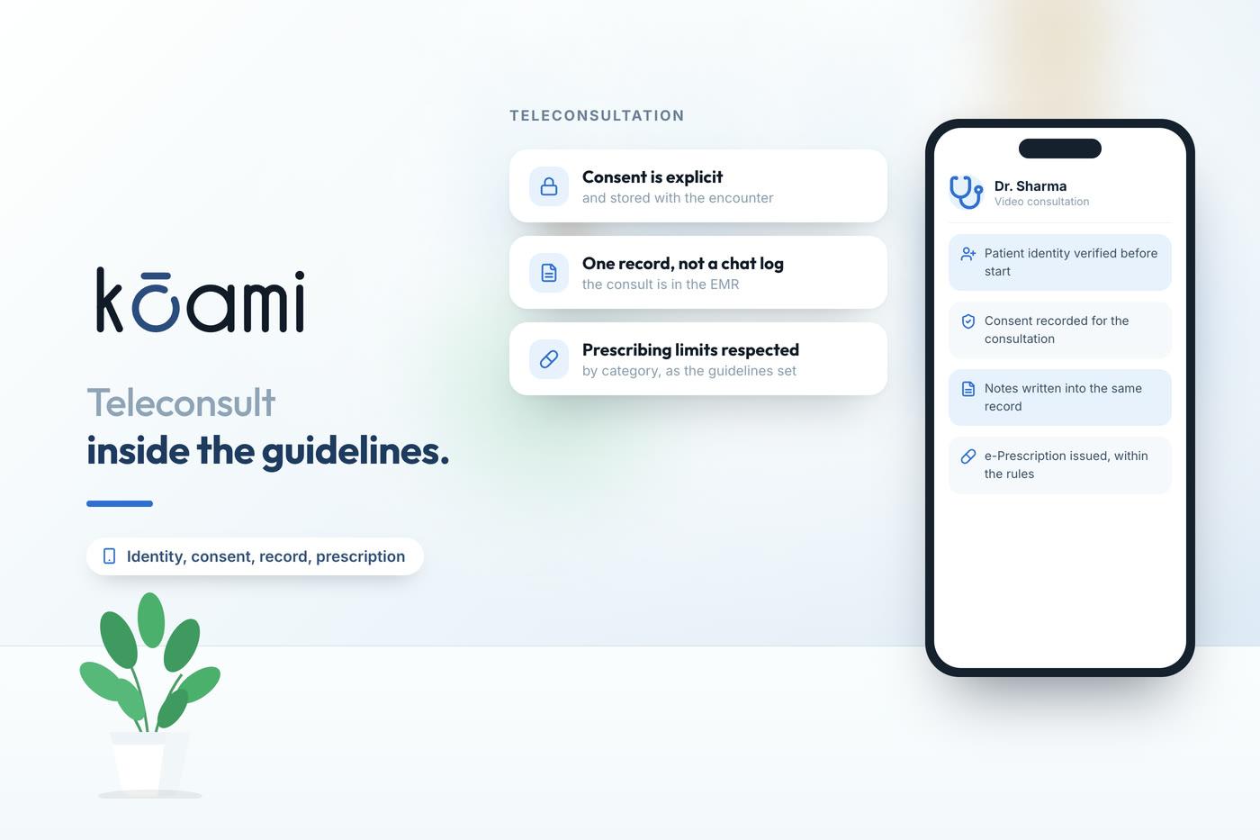 Teleconsultation in India: What the Guidelines Ask of Your Software — Patient Experience | Kōami