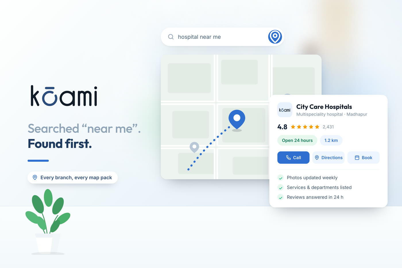 Local SEO for Hospitals and Clinics: How to Win “Near Me” in Every Branch — Growth | Kōami