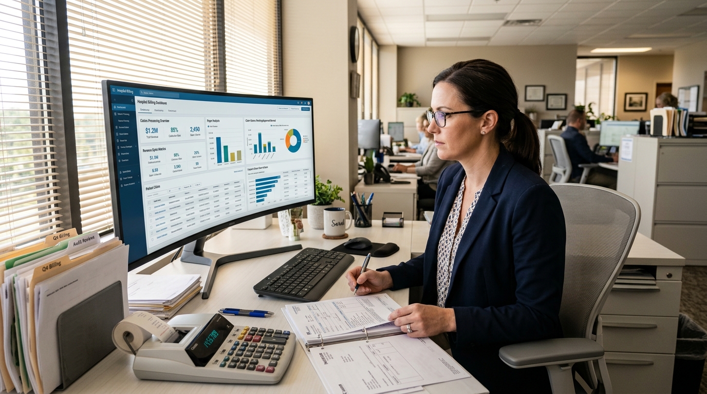 Cutting Hospital Billing Time: Where the Forty Minutes Actually Go — Revenue Cycle | Kōami