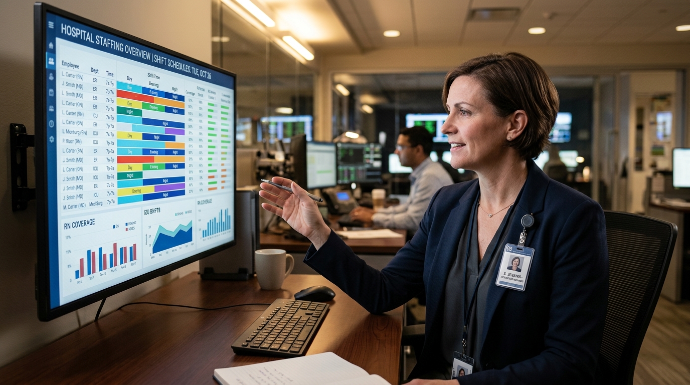 Hospital Staff Productivity: The Hours Lost Before Anyone Touches a Patient — Workforce Operations | Kōami